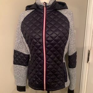 RVT Black Jacket with Pink Trim